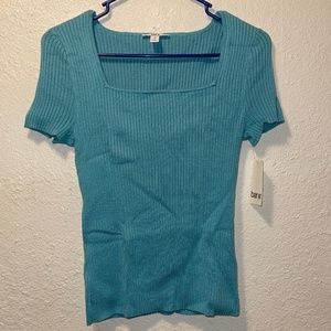 bar ||| Womens Sweater Pullover Blouse, Lagoon